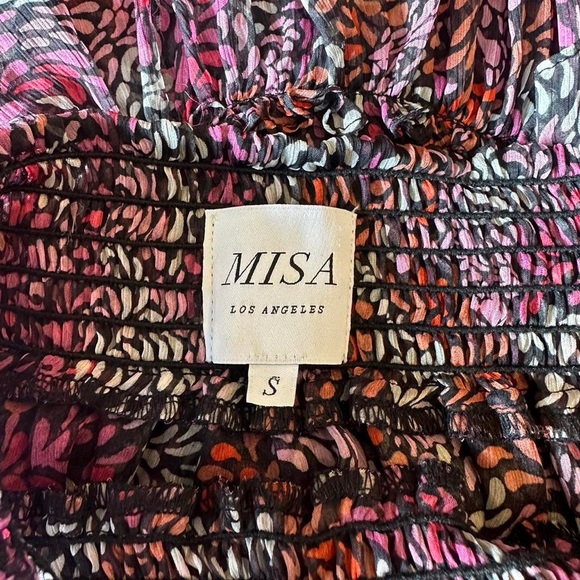 Misa Los Angeles ruffle mini  skirt - Picture 3 of 4